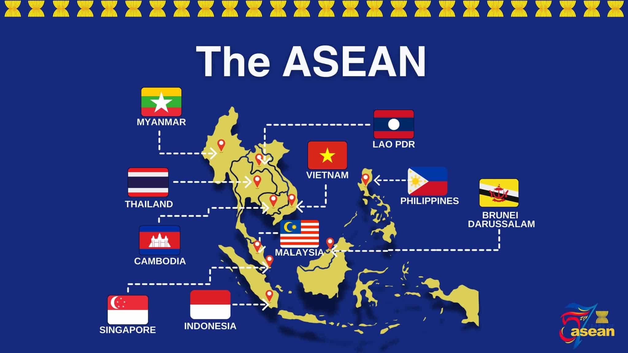 ASEAN map