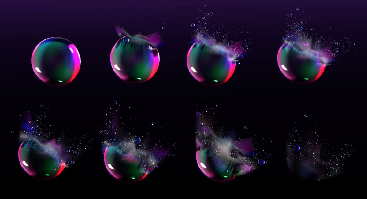 Bubble burst